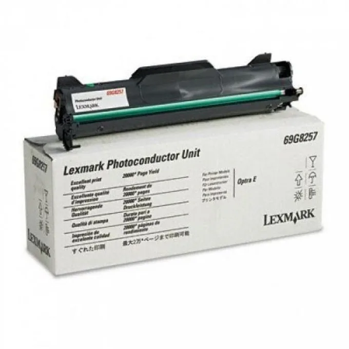 БАРАБАННА КАСЕТА ЗА LEXMARK OPTRA E/Ep/Es/E+/4026/4026A - DRUM UNIT - OUTLET - Black - PN