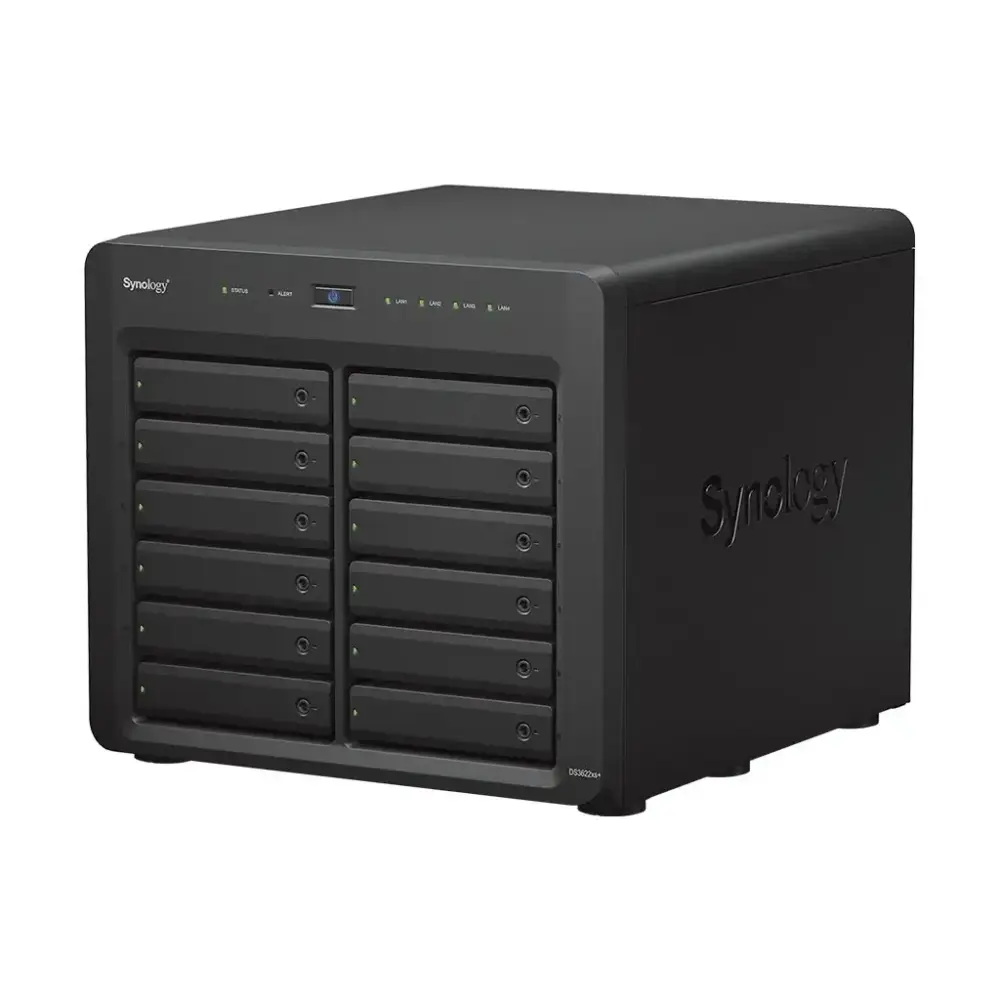 Мрежов сторидж Synology DS3622xs+ За 12 диска До 200TB 2.2GHz 16GB Гигабит