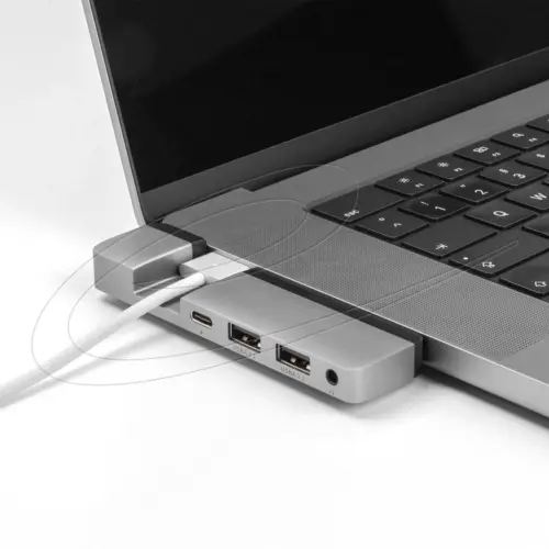 Alternative view of Докинг станция Delock for MacBook Pro / MacBook Air Thunderbolt 4, 5K Резолюция / 100 W PD / 10 Gbps Hub / LAN / Audio