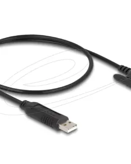 Delock Преходник (адаптер) от USB 2.0 към serial RS-232 DB9 мъжко 50 cm