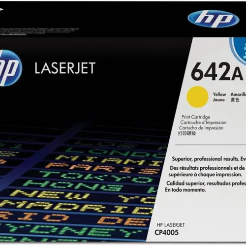 КАСЕТА ЗА HP Color Laserjet CP4005 Series - Yellow - /642A/ - PN CB402A