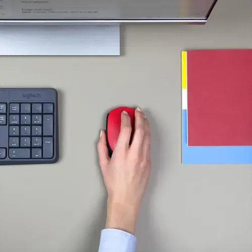 МИШКА LOGITECH M171 – Wireless – Red Black – PN