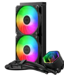 Alternative view of Охладител за процесор Cooler Master Master Liquid 240 Core II ARGB