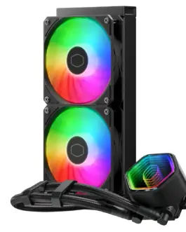 Alternative view of Охладител за процесор Cooler Master Master Liquid 240 Core II ARGB