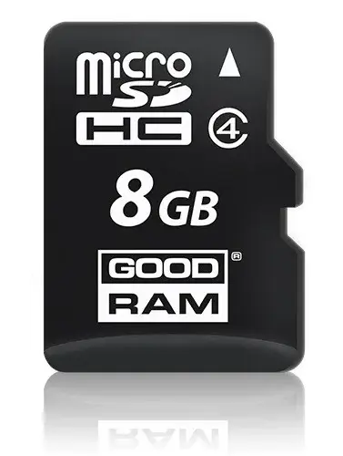 Alternative view of GOODRAM MicroSD 8GB CL4