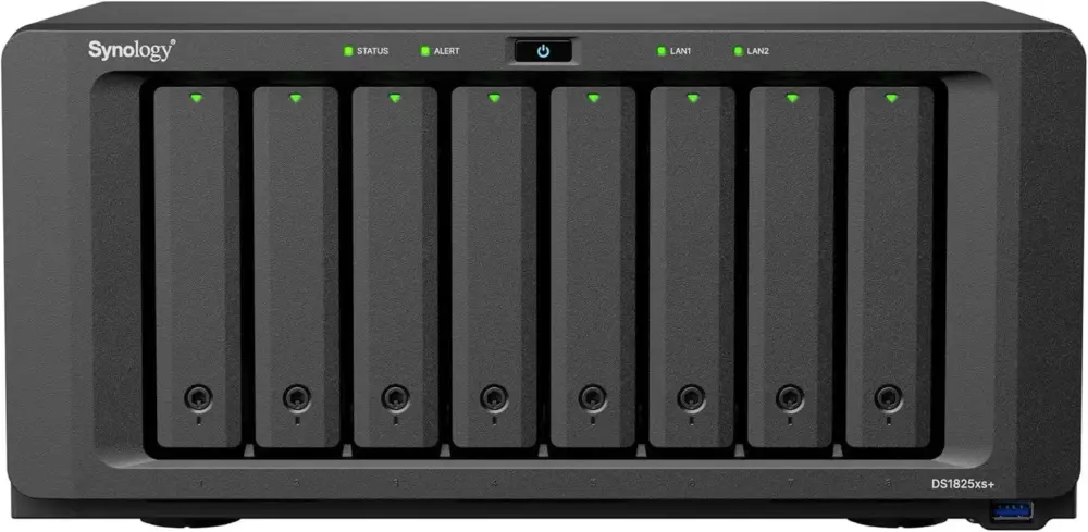 Мрежов сторидж Synology DS1825+ за 8 диска AMD Ryzen V1500B 8 GB DDR4