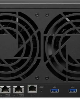 Alternative view of Мрежов сторидж Synology DS1825+, за 8 диска, AMD Ryzen V1500B, 8 GB DDR4