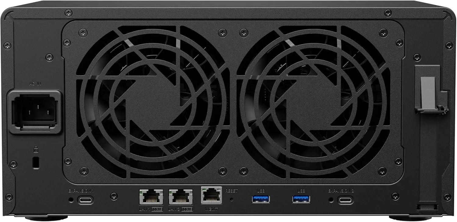 Мрежов сторидж Synology DS1825+, за 8 диска, AMD Ryzen V1500B, 8 GB DDR4 - Image 2
