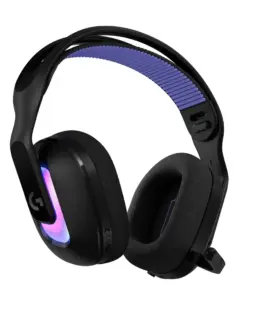 Alternative view of Геймърски слушалки Logitech G522 Lightspeed Wireless RGB, Микрофон, Черни