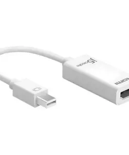 Адаптер j5create JDA159 mini DisplayPort мъжко - HDMI женско 4K 125 мм