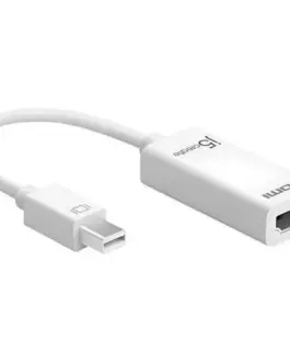 Адаптер j5create JDA159 mini DisplayPort мъжко - HDMI женско 4K 125 мм