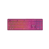 Геймърска клавиатура Canyon 105keys gaming keyboard,with 2.4G+ Bluetooth mode, battery 2000mAh, RGB backlight 3 types and 7 colors, size:407*119*19mm, PVC cable 1.8M , Black,weight:556+/-10g - Image 35