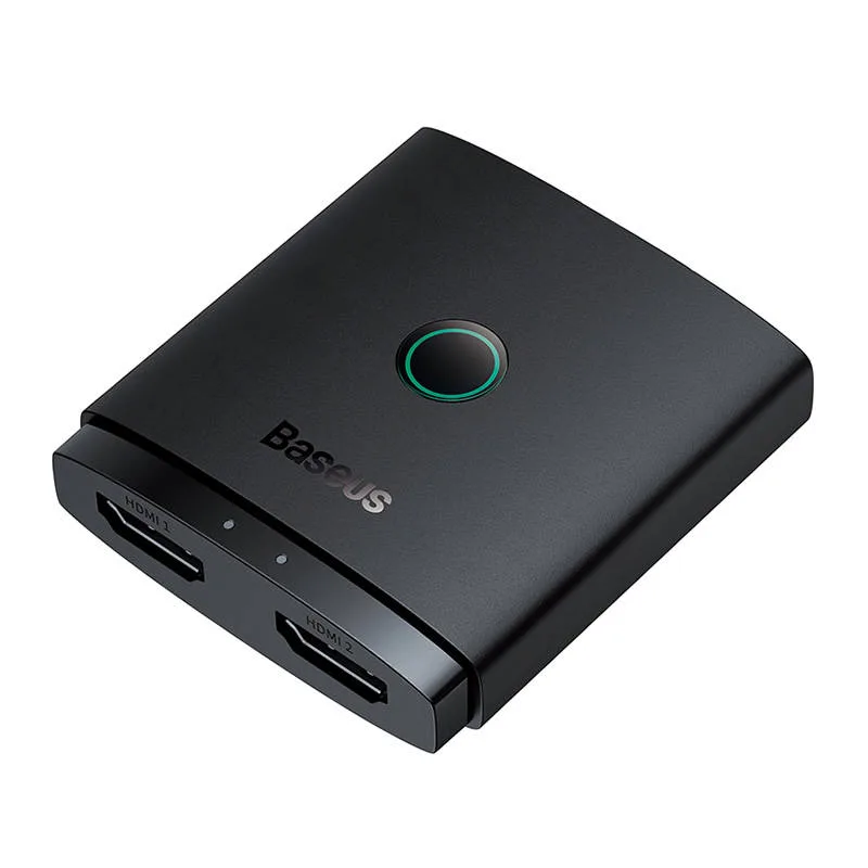 Двупосочен HDMI превключвател Baseus AirJoy 2 в 1 4K 60Hz B01331105111-00 - черен - Image 140
