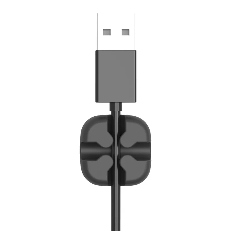 Кръстосан силиконов държач на кабели Orico CBSX-BK - Image 148