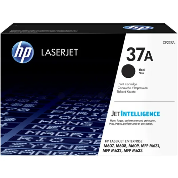 КАСЕТА ЗА HP Laserjet Enterprise M607/M608/M609/MFP M631/M632/M633 - Black - /37A/ - PN
