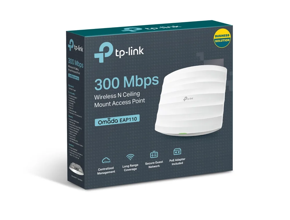 Безжична точка за достъп TP-Link EAP110 N300 Gigabit - Image 122