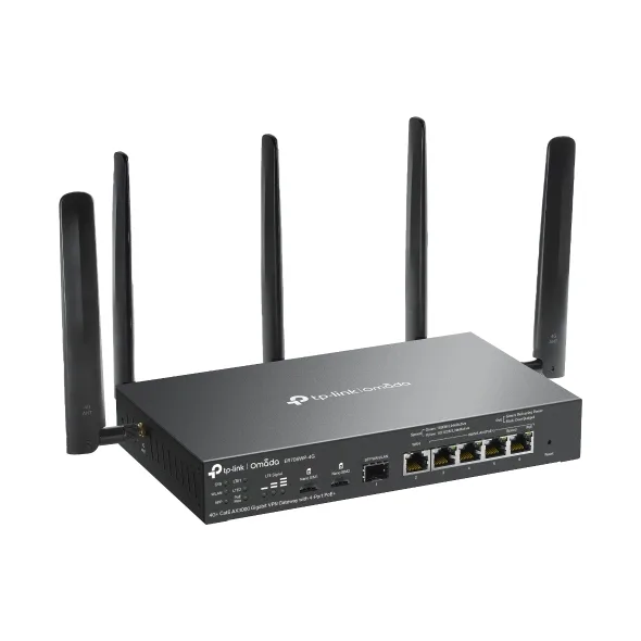Гигабитен VPN рутер TP-Link Omada 4G+ Cat6 ER706WP-4G AX3000 4-портов PoE+ - Image 135