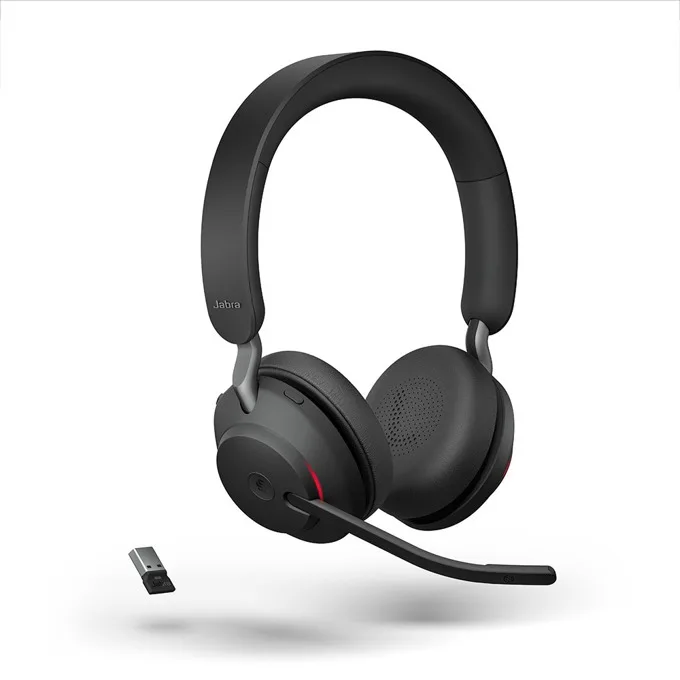 Безжични слушалки JABRA Evolve2 65 Link380a MS 26599-999-999 - черни - Image 3