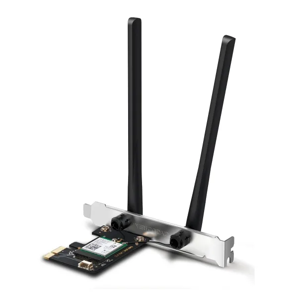 Безжичен Wi-Fi 6 PCIe Адаптер Mercusys MA80XE AX3000 - Image 10