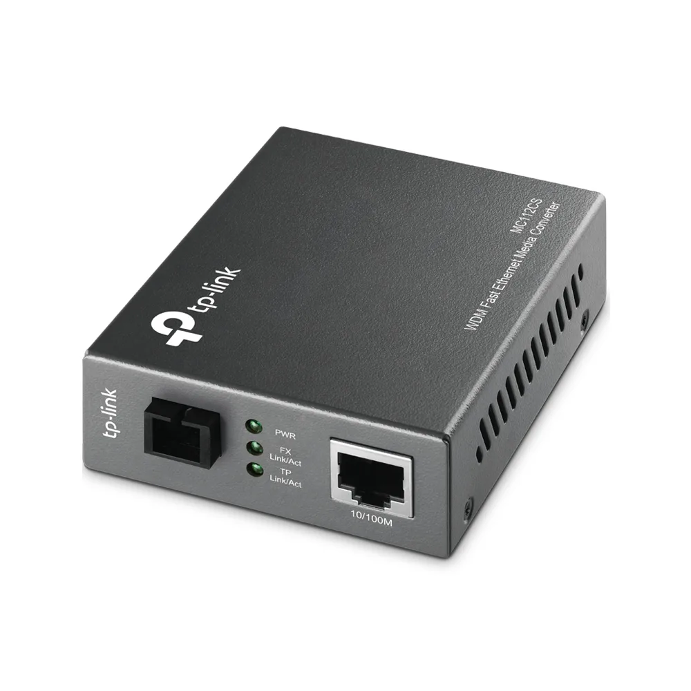 RJ-45 към SC fiber медиен конвертор TP-Link MC112CS - Image 30