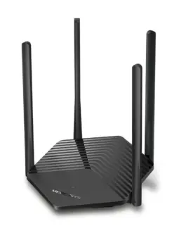 Alternative view of 2-лентов Gigabit WiFi 6 рутер Mercusys MR1500X AX1500