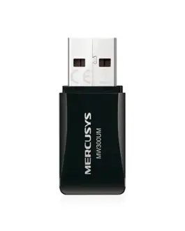 Alternative view of Безжичен мини USB адаптер Mercusys MW300UM N300