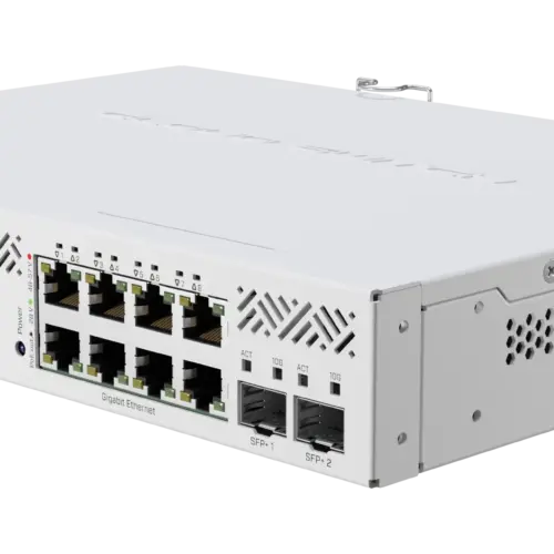Комутатор MikroTik CSS610-8P-2S+IN