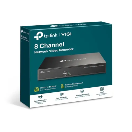 Alternative view of 8-канален NVR TP-Link VIGI NVR1008H