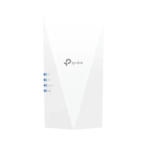 Alternative view of 2-лентов OneMesh удължител на обхват TP-Link RE500X AX1500