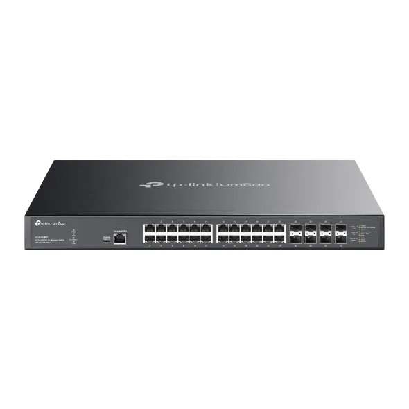 32-портов 10GE L2+ управляем комутатор с 24-портов PoE++ TP-Link Omada SX3832MPP - Image 22