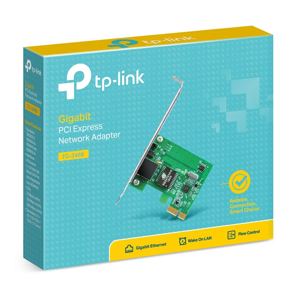 Мрежова карта TP-Link TG-3468 10/100/1000 PCI-e low profile - Image 42