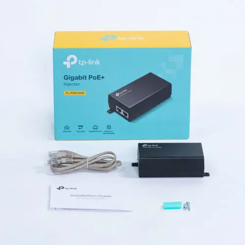 Alternative view of PoE+ инжектор TP-Link TL-POE160S Gigabit