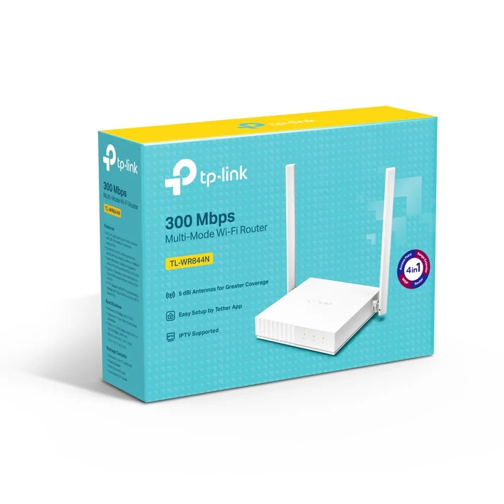 Многорежимен Wi-fi рутер TP-Link TL-WR844N N300 - Image 126
