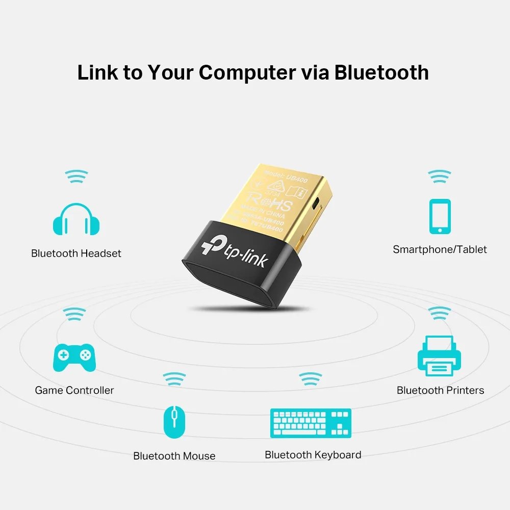 Bluetooth 4.0 USB nano адаптер TP-Link UB400 - Image 6