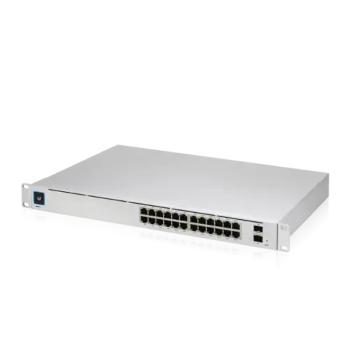 24-портов гигабитен комутатор Ubiquiti UniFi USW-Pro-24 c 2 SFP+ порта