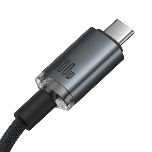 Кабел Baseus Crystal Shine P10318204111-00 USB3.2 USB-C към USB-C Display Cable 100W 1.5м 20Gb -