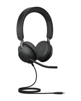 Alternative view of Професионални слушалки JABRA Evolve2 40 SE Стерео USB-C, MS 24189-999-899 - черен