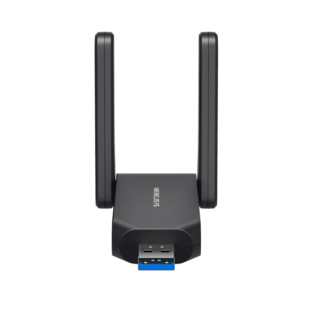Безжичен 2-лентов USB адаптер с висок коефициент на усилване Mercusys MA72XH AX1800 - Image 23