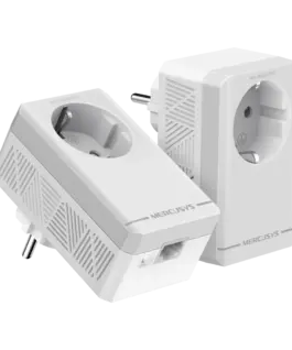 Стартов комплект Passthrough Powerline адаптери Mercusys MP300P KIT AV600