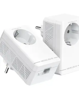Стартов комплект Gigabit Passthrough Powerline адаптери Mercusys MP500P KIT AV1000