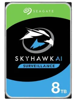 Твърд диск SEAGATE SkyHawk AI 8TB SATA 6Gb/s rpm 7200 ST8000VE001