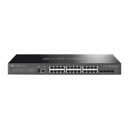 24-портов гигабит L3 управляем комутатор TP-Link Omada SG5428X с 4×10G слота
