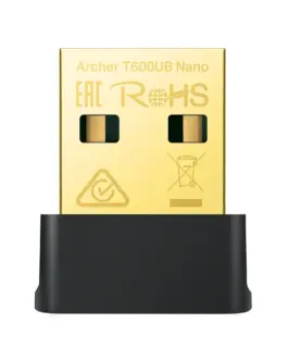 Безжичен USB nano адаптер TP-Link Archer T600UB Nano AC600