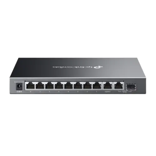Alternative view of 10-портов комутатор TP-Link Omada ES210GMP Gigabit Easy Managed Switch с 8 PoE+ порта