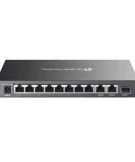 Alternative view of Комутатор неуправляем TP-Link Omada DS111P 8-порта 10/100Mbps + 3-порта Gigabit с 8-порта PoE+