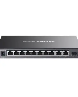 Alternative view of Комутатор неуправляем TP-Link Omada DS111P 8-порта 10/100Mbps + 3-порта Gigabit с 8-порта PoE+