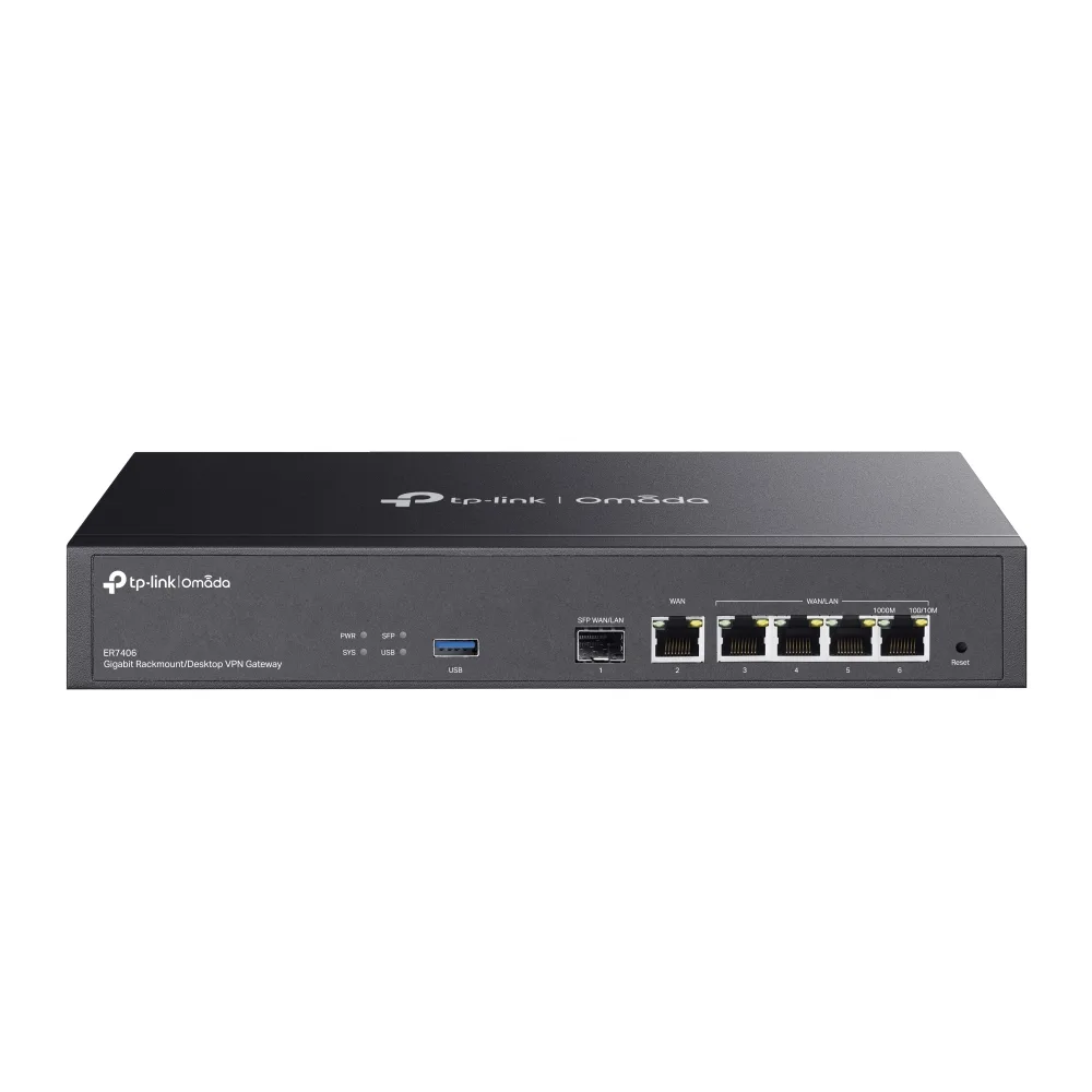 Omada гигабитен VPN рутер TP-Link ER7406 Rackmount/Desktop - Image 23
