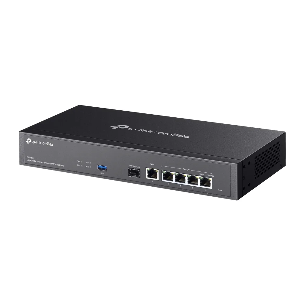 Omada гигабитен VPN рутер TP-Link ER7406 Rackmount/Desktop - Image 18
