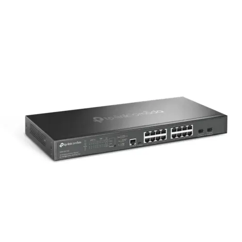 16-портов комутатор TP-Link Omada SG3218XP-M2 2.5G и 2-порта 10GE SFP+ L2+ управляем с 8-порта