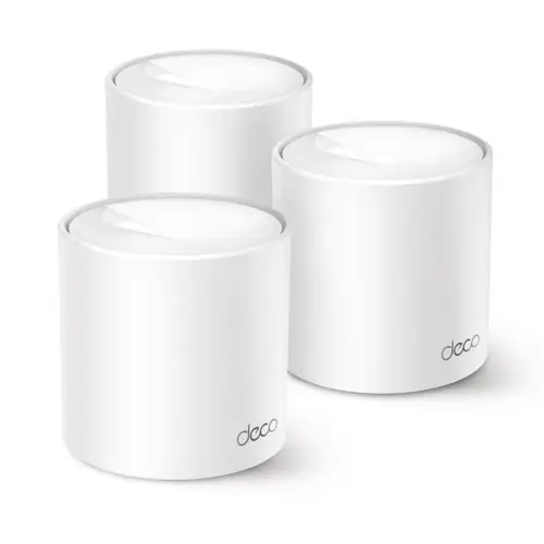 Alternative view of Безжична Wi-fi 6 Mesh система TP-Link Deco X50 Pro(3-pack) AX3000